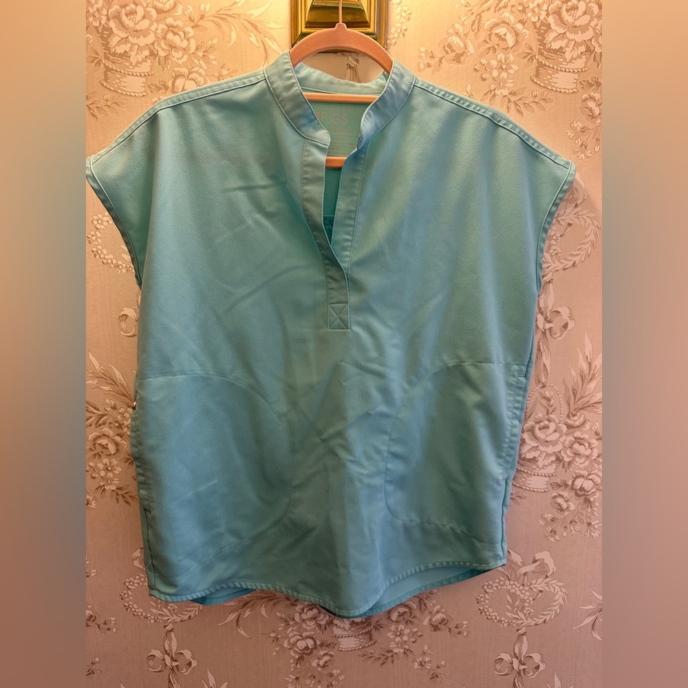 Figs Fresh Aqua XXS Rafaela Top